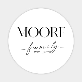 Moore Family EST. 2020, Surname, Moore Magnet